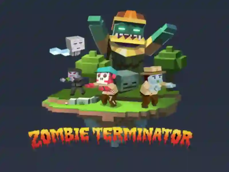 Leikur Zombie Terminator á netinu Leikur Zombie Terminator á netinu