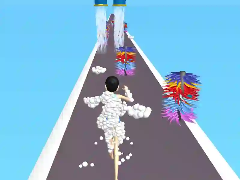 Leikur Hlaupandi í froðu á netinu