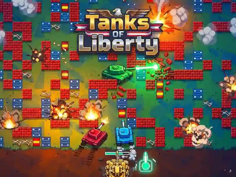 Leikur Tanks Of Liberty á netinu