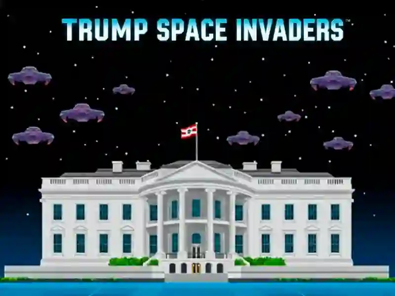Leikur Trump Space Invaders á netinu