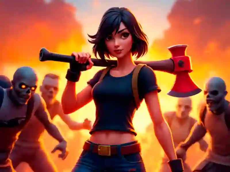 Leikur Lykkja eftirlifendur Zombie City á netinu