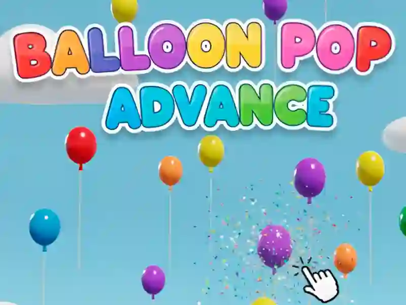 Leikur Balloon Pop Advance á netinu