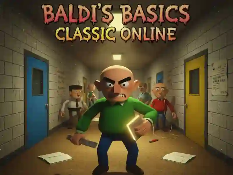 Leikur Baldi's Basics Classic á netinu á netinu