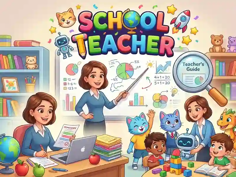 Leikur School Teacher á netinu