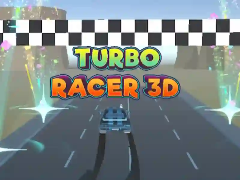 Leikur Turbo Racer 3d á netinu