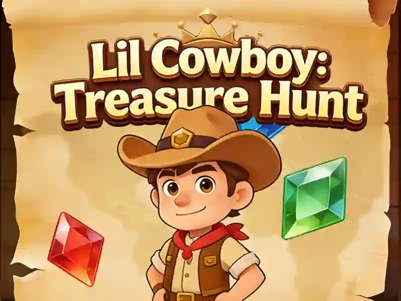 Leikur Lil Cowboy: Treasure Hunt á netinu