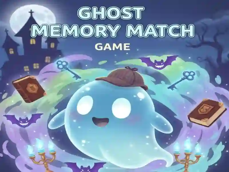 Leikur Ghost Memory Match á netinu Leikur Ghost Memory Match á netinu