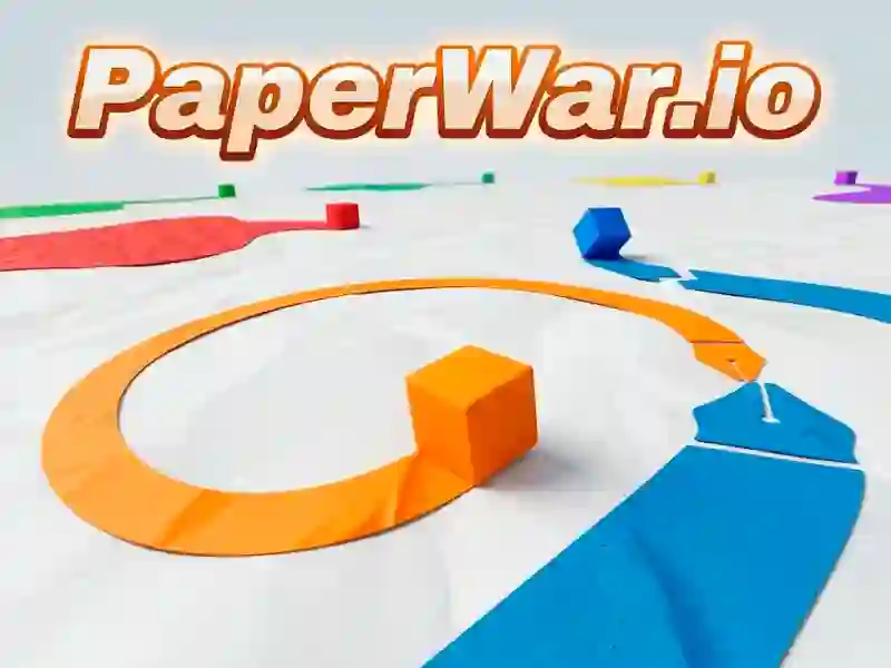 Leikur Paper War.io á netinu