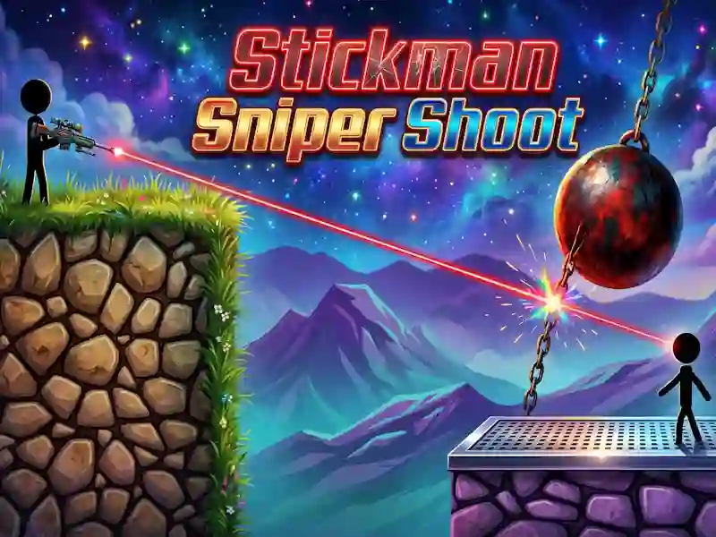 Leikur Stickman Sniper Shoot á netinu