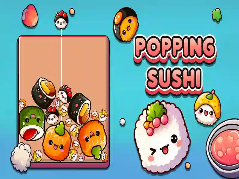 Leikur Popping sushi á netinu Leikur Popping sushi á netinu