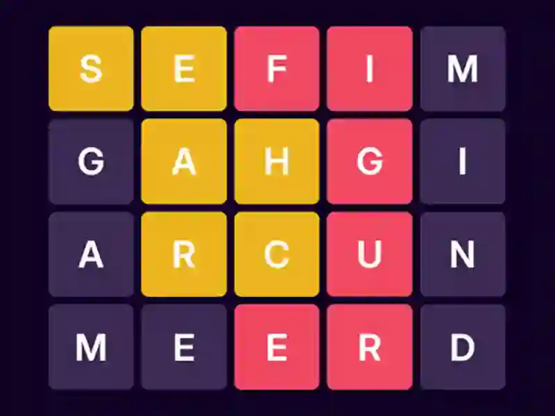 Leikur Orðaleit 2025 á netinu