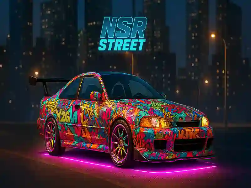 Leikur NSR Street Car Racing á netinu Leikur NSR Street Car Racing á netinu