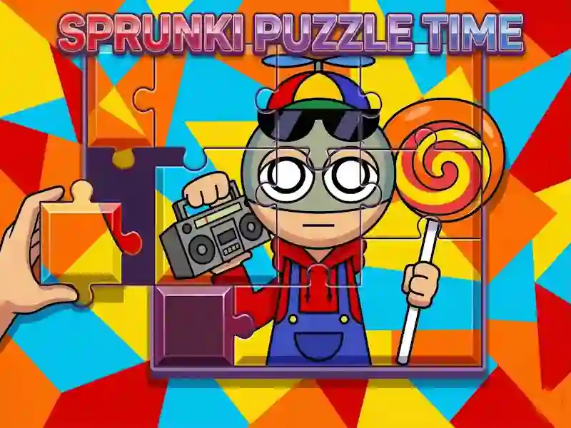 Leikur Sprunki Puzzle Time á netinu