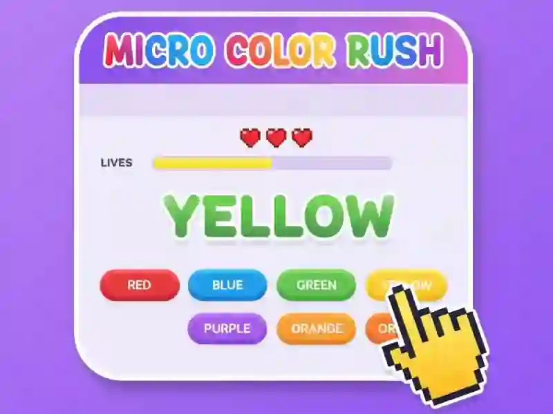Leikur Micro Color Rush á netinu
