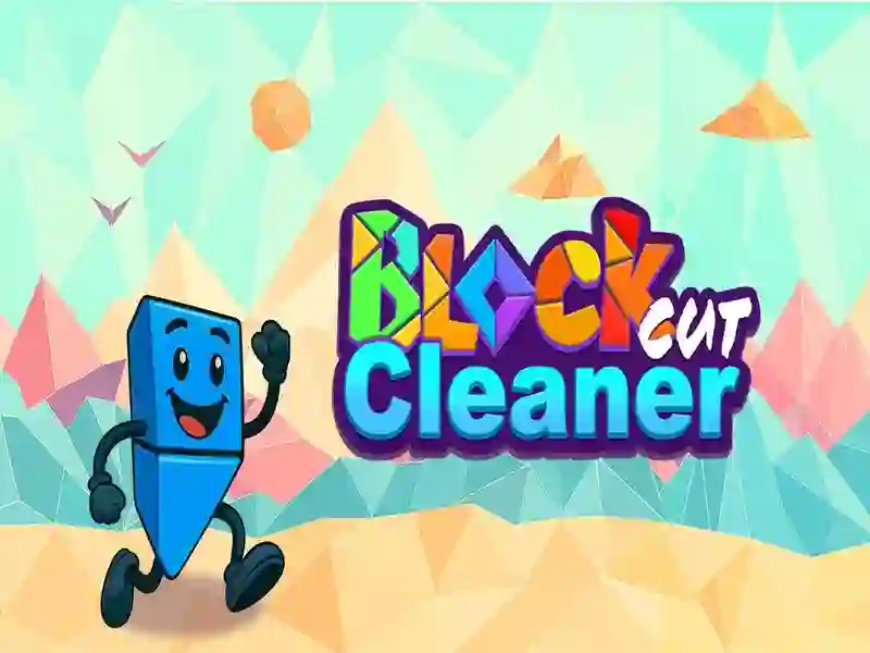 Leikur Block Cut Cleaner á netinu