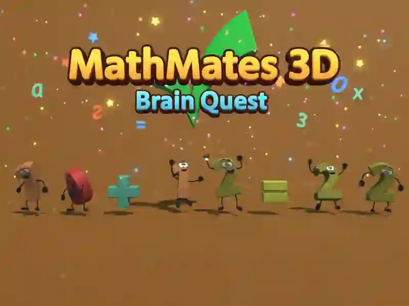 Leikur MathMates 3D: Brain Quest á netinu