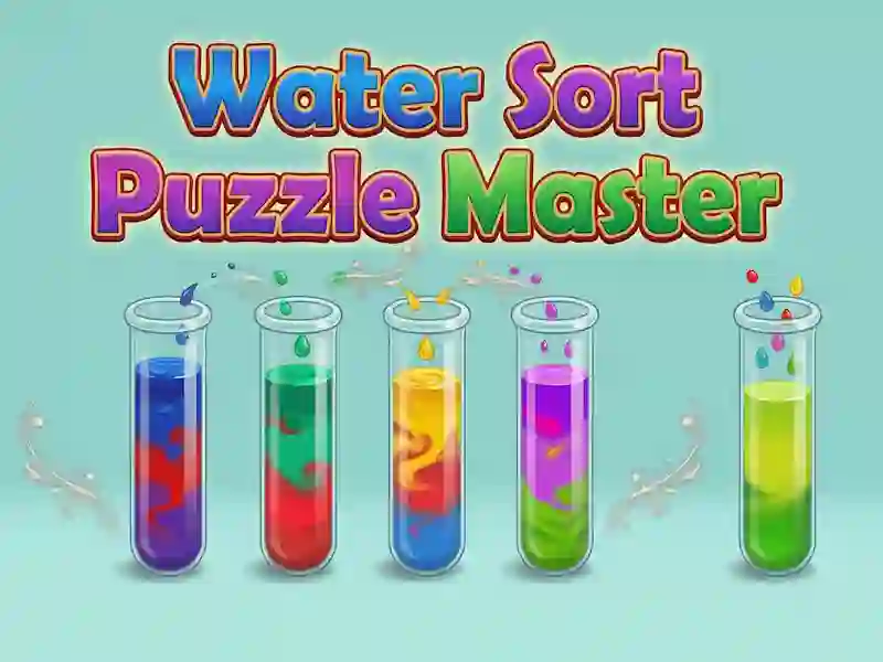 Leikur Water Sort Puzzle Master á netinu