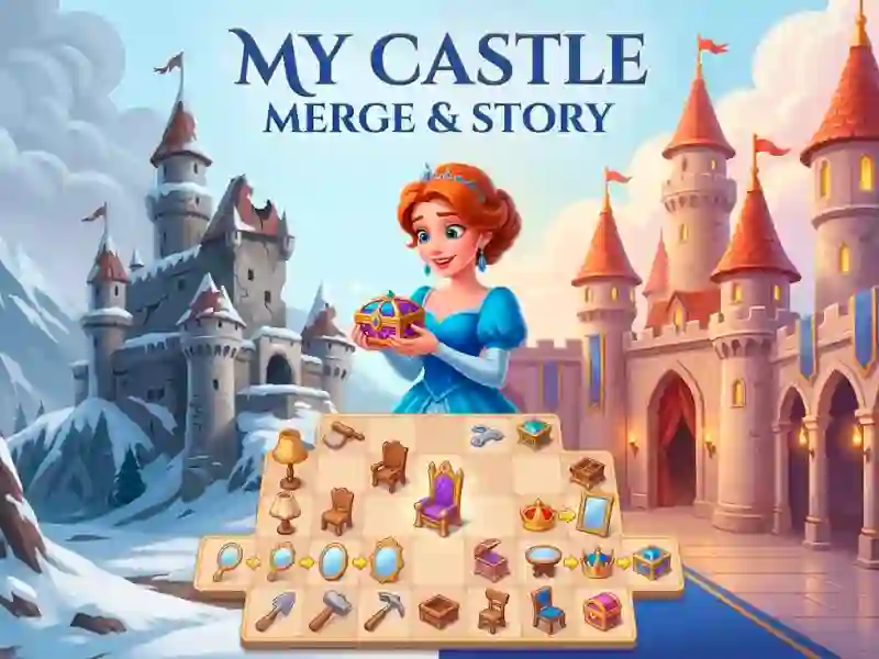 Leikur My Castle. Merge & Story á netinu