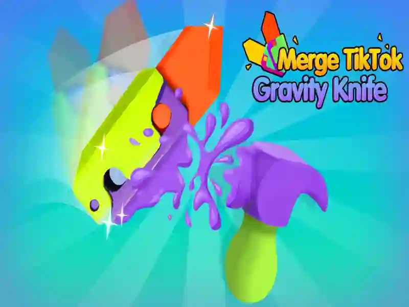 Leikur Sameina Tiktok Gravity Knife á netinu