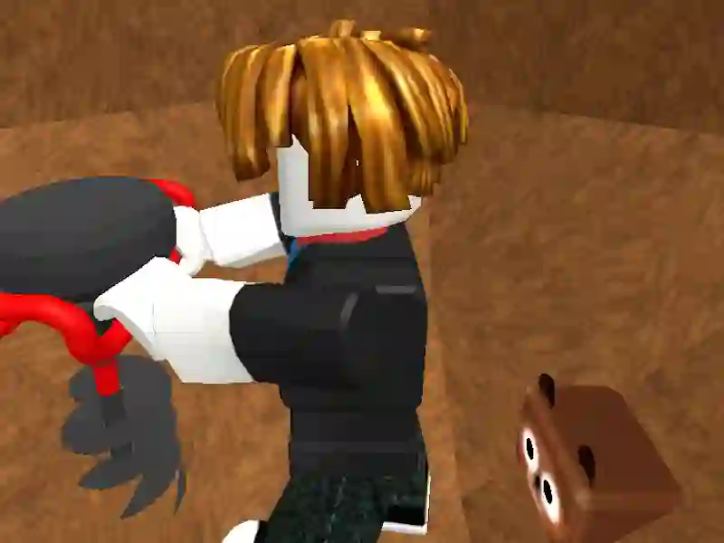 Leikur Obby: grafa að miðju jarðar á netinu