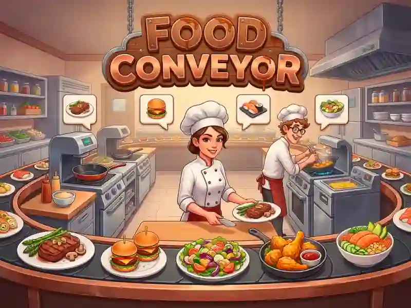 Leikur Food Conveyor á netinu