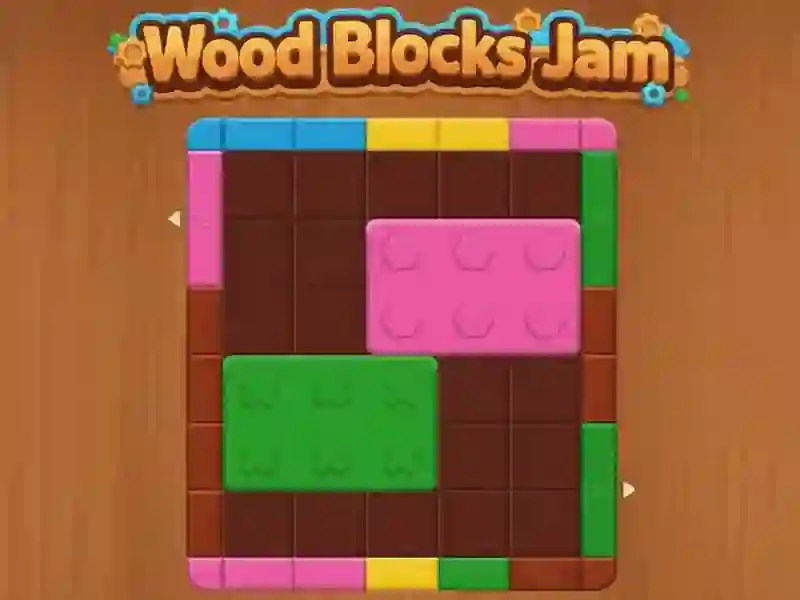 Leikur Wood Block Jam á netinu