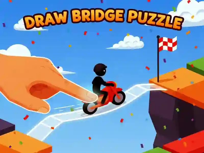Leikur Draw Bridge Puzzle á netinu