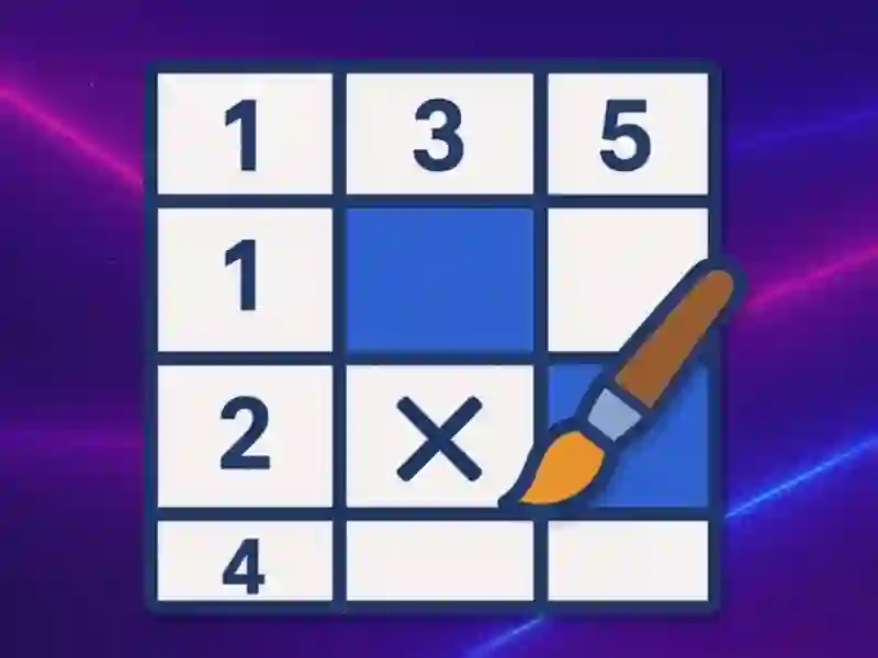 Leikur Litur Nonogram Puzzle 2 á netinu