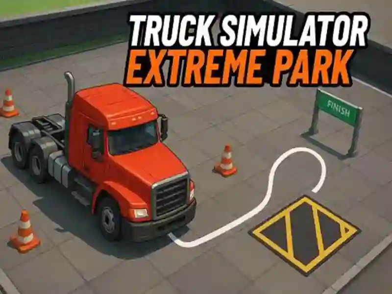Leikur Truck Simulator Extreme Park á netinu