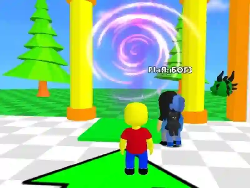 Leikur Roblox: The Floor er LAVA Challenge á netinu