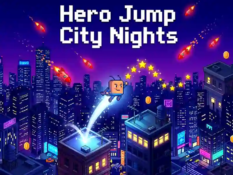 Leikur Hero Jump City Nights á netinu