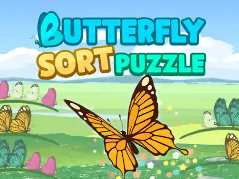 Leikur Butterfly Sort Puzzle á netinu