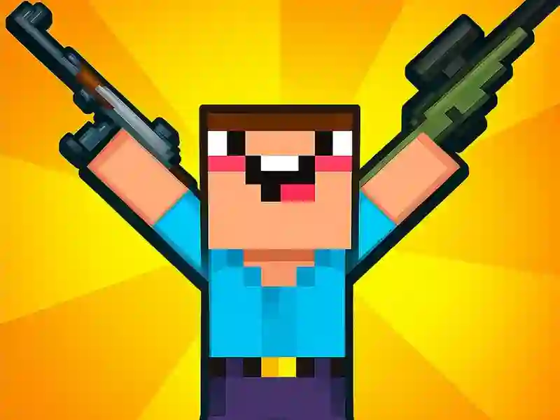 Leikur Noob vs Zombie Apocalypse á netinu