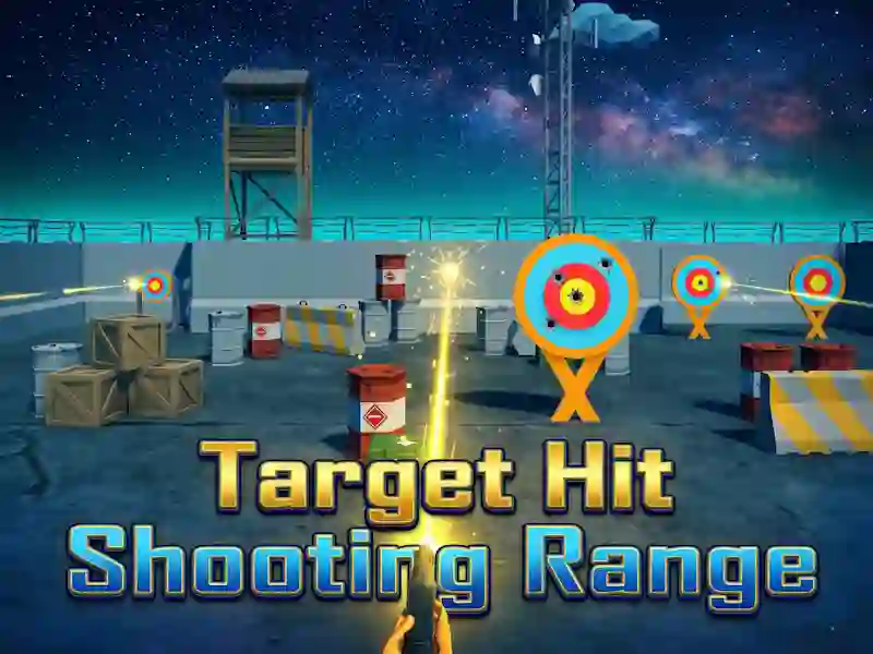 Leikur Target Hit Shooting Range á netinu
