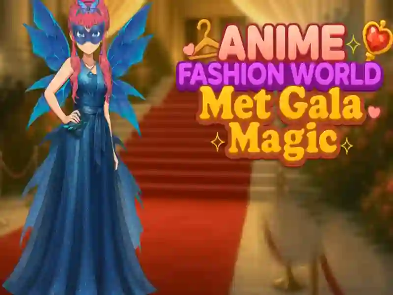 Leikur Anime tískuheimur hitti Gala Magic á netinu