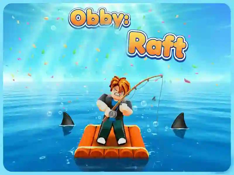 Leikur Obby: Raft á netinu