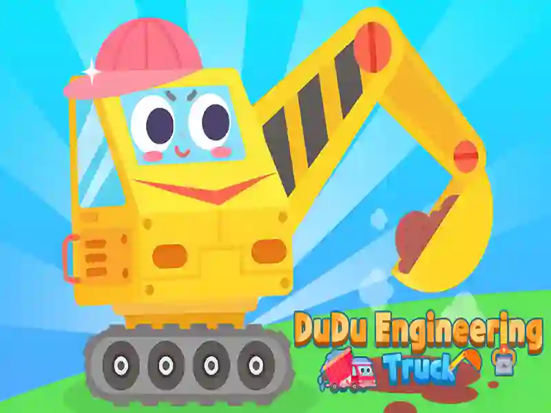 Leikur Dudu Engineering Truck á netinu Leikur Dudu Engineering Truck á netinu