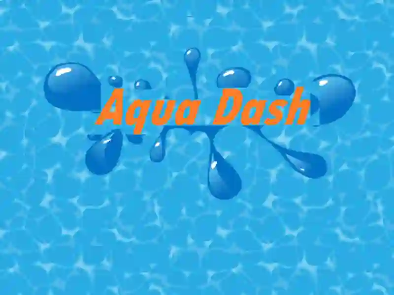 Leikur Aqua Dash á netinu Leikur Aqua Dash á netinu