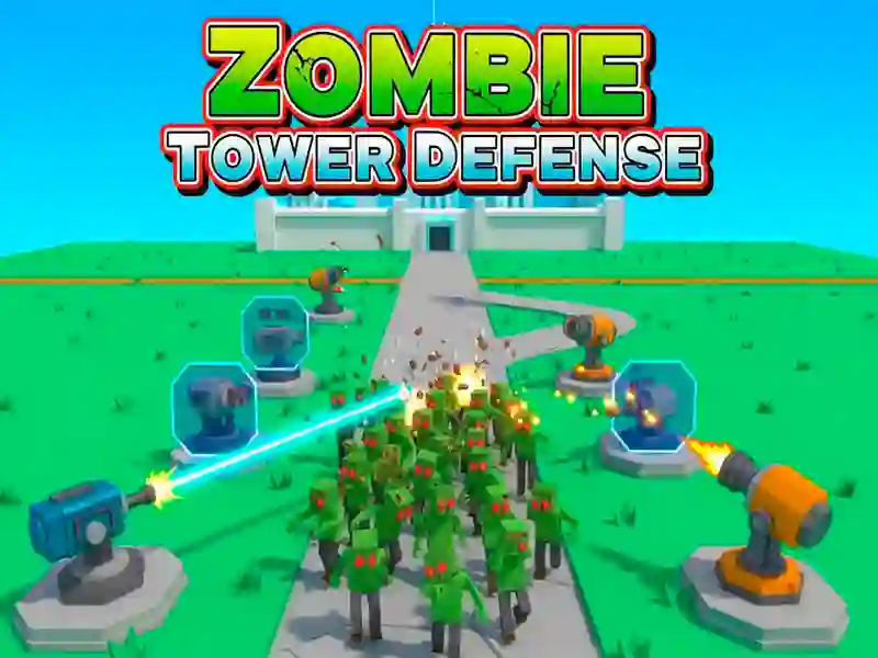 Leikur Zombie Tower Defense á netinu