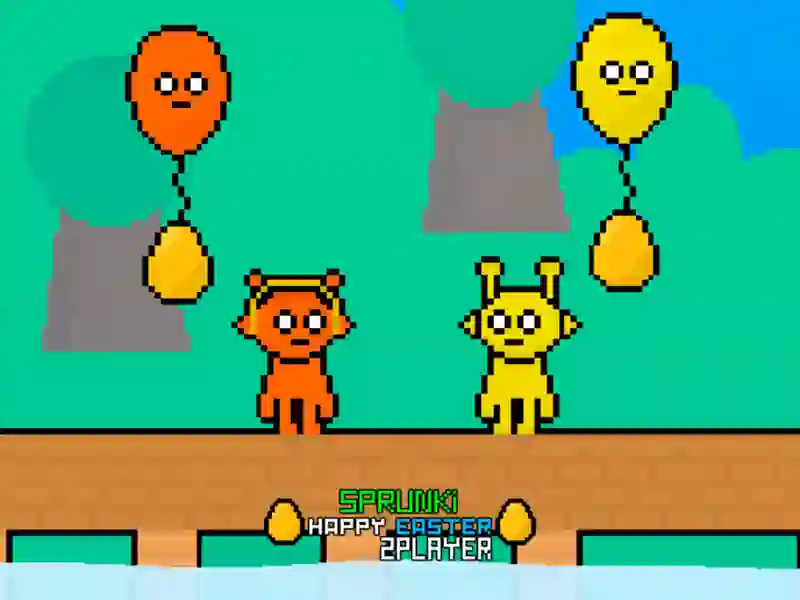 Leikur Sprunki Gleðilega páska 2Player á netinu