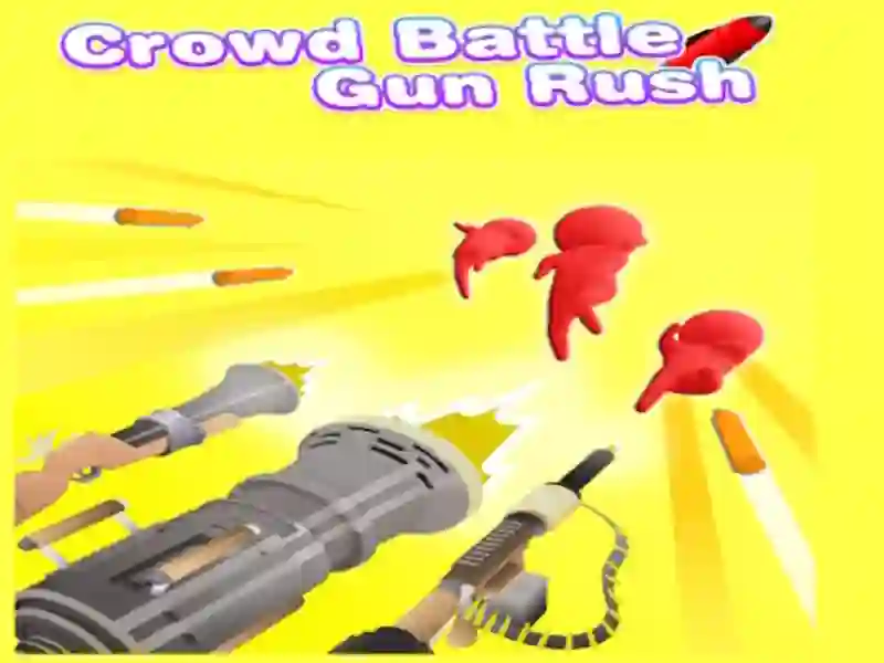 Leikur Crowd Battle Gun Rush á netinu