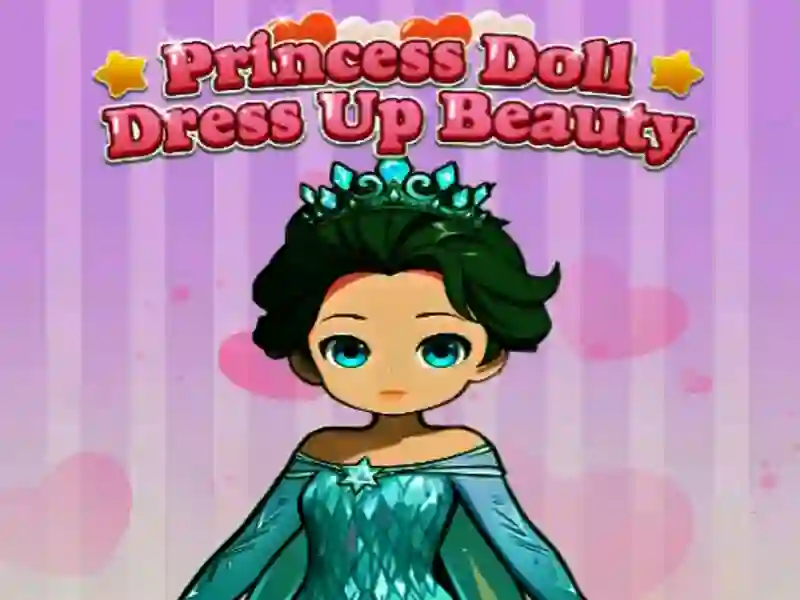 Leikur Princess Doll Klæddu fegurð á netinu