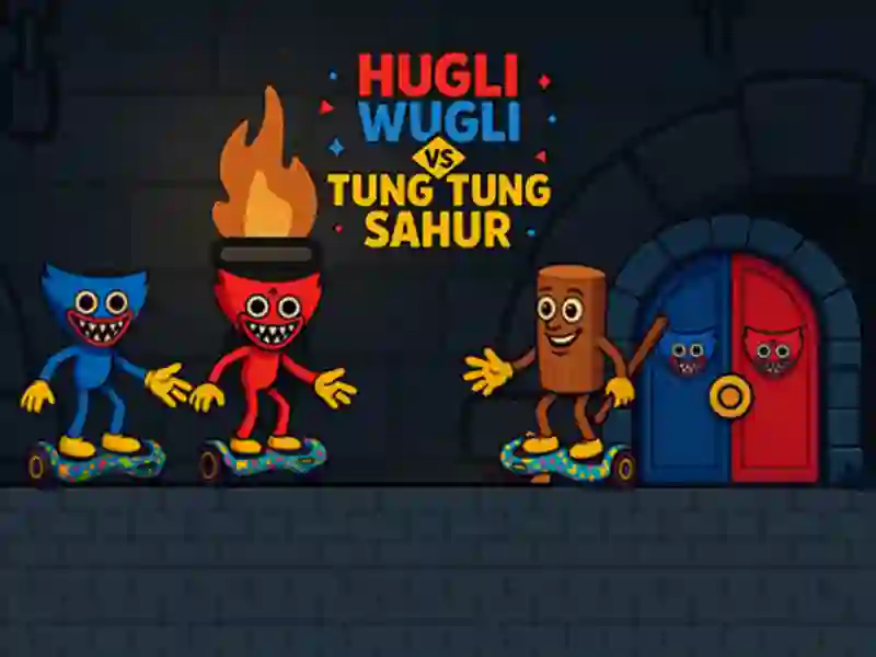 Leikur Hugli Wugli vs Tung Tung Sahur á netinu