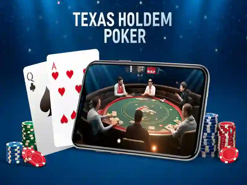 Leikur Texas Holdem póker á netinu