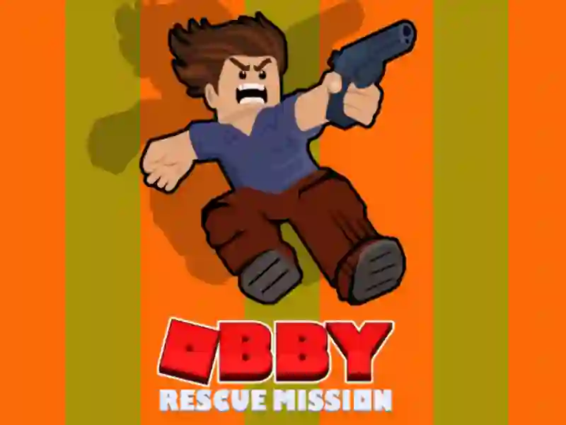 Leikur Obby Rescue Mission á netinu