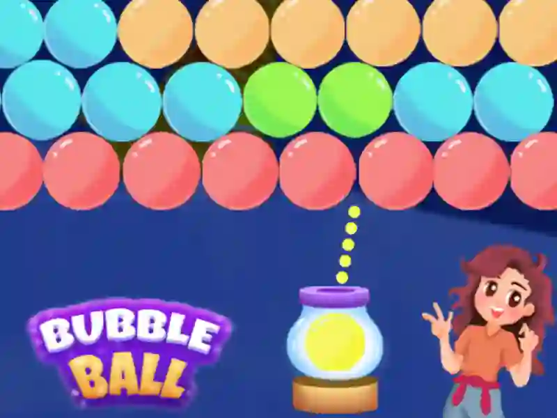 Leikur Bubble Ball á netinu