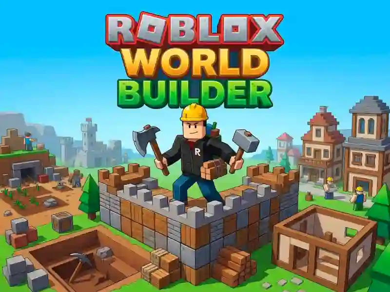 Leikur Roblox World Builder á netinu