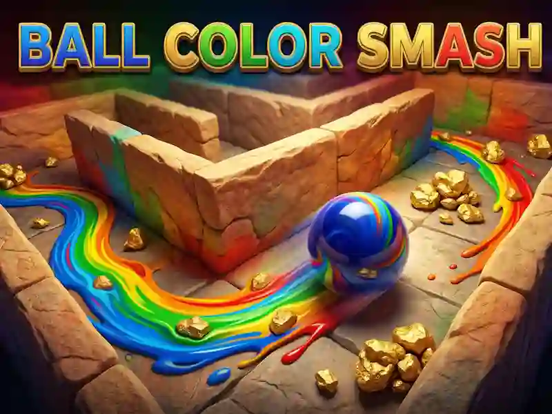 Leikur Ball Color Smash á netinu