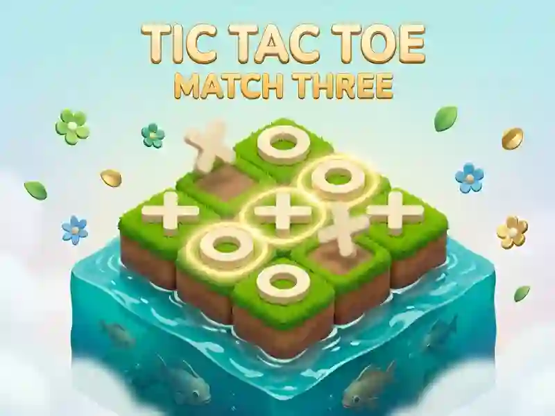 Leikur Tic Tac Toe: Match Three á netinu