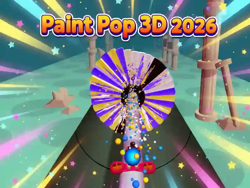 Leikur Paint Pop 3D 2026 á netinu